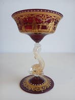 Tasse sur pied (4) - Verre