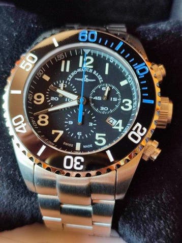 Zeno-Watch Basel - Diver Chronograph - Sans prix de réserve, Nieuw