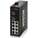 Nicgiga - 10 poort 8xRJ45 2xSFP - ethernet switch / netwerk, Doe-het-zelf en Bouw, Verzenden, Nieuw