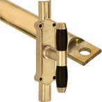 Kruk-espagnolet Ton Ebben messing antiek inclusief 1 stang, Nieuw