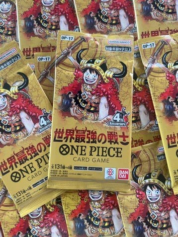 Bandai - 30 Booster pack - One Piece - 30x One Piece OP-17:, Hobby & Loisirs créatifs