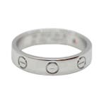Cartier - Bague - LOVE small model - 18 carats Or blanc - 1, Handtassen en Accessoires, Nieuw