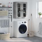 vidaXL Bovenkast 69,5x34x90 cm betongrijs, Verzenden, Nieuw