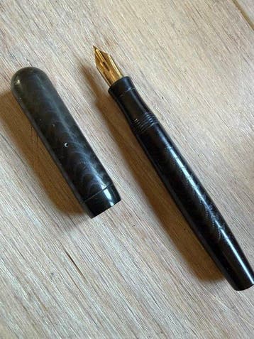 Mabie Todd & Co., New York Swan Safety Screw-Cap Pocket, Nieuw