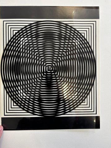 Victor Vasarely (1906-1997) - Oeuvres profondes cinétiques