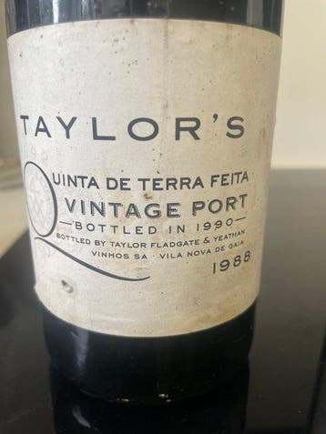 1988 Taylor’s, Quinta de Terra Feita & 1977 Port - Vintage, Collections, Vins