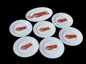 Jaeger - NO RESERVE PRICE! - Tafelservies voor 6 (7) -