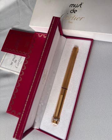 Cartier - Pennenetui - Must de Cartier Grains dOrge Gold