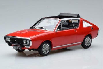 Norev 1:18 - Modelauto - Renault 17 TS, Hobby en Vrije tijd, Nieuw