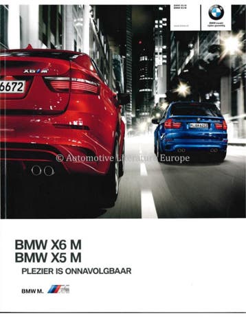 2011 BMW X5 M & X6 M BROCHURE NEDERLANDS, Boeken, Nieuw