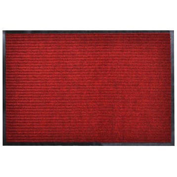 vidaXL Deurmat 120x180 cm PVC rood, Verzenden