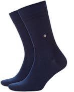 Burlington Uni Navy 2-Pack maat Maat 43 t/m 46 Heren, Vêtements | Hommes, Chaussettes & Bas, Verzenden