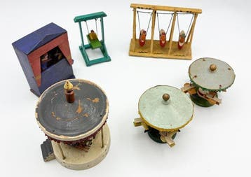 Erzgebirge - Jouet en étain - Seiffen Miniatur Jahrmarkt