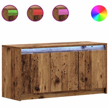 vidaXL TV Kast 100 x 34 x 50 cm Oud hout Bewerkt hout, Verzenden, Nieuw