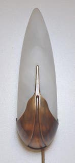 Herda - Wandlamp - Glas, Metaal