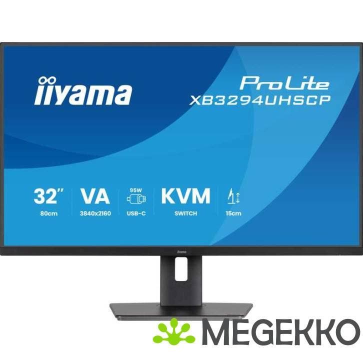 Iiyama Prolite XB3294UHSCP-B1 32  Ultra HD VA Monitor, Informatique & Logiciels, Ordinateurs & Logiciels Autre, Envoi