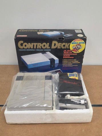 Nintendo - Nes - RARE MARIO BROS - Control Deck Set 8-BIT