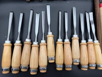 Outil de travail Vintage - Outils de sculpture japonais, Antiquités & Art