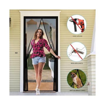 Fillis Magnet hor voor deur, 90 × 210 cm, insectenhor voo.., Tuin en Terras, Ophalen of Verzenden, Nieuw