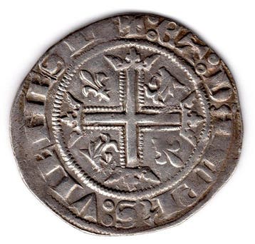 Dauphiné du Viennois. Karel V (1364-1380). Gros (Zonder