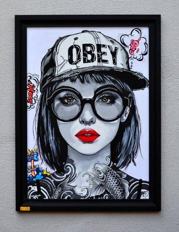 Patrycja Mroczkowska - „OBEY” Pop Art