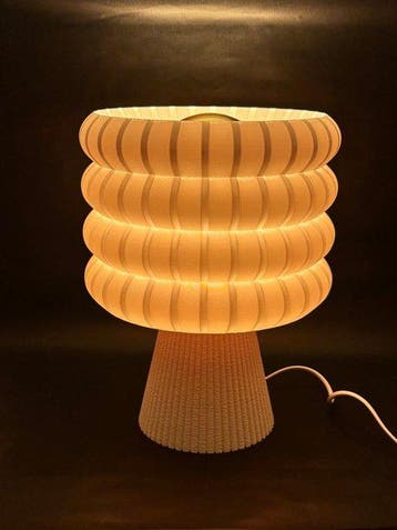 TiWo Design - Lampe de table - Lampe de bureau - Biopolymère