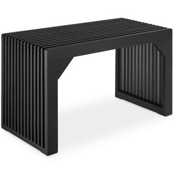 Hocker/zitbank Ribb, lamellenlook, belastbaar tot 350 kg, Verzenden
