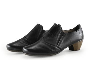 Rieker Pumps in maat 38 Zwart, Pumps, Verzenden, Zwart, Zo goed als nieuw