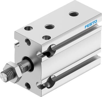 Festo Compacte Cilinder 16mm Boring 5mm Slag Dubbelwerkend -, Verzenden
