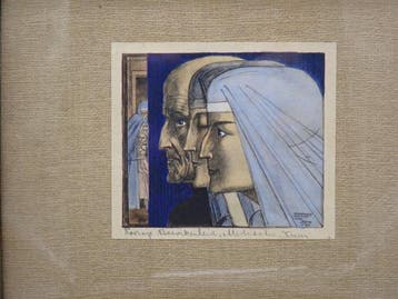 Jan Toorop (1858-1928) - Bezonkenheid, meditatie, Vuur