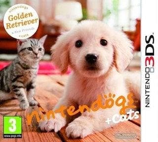 Nintendogs + Cats Golden Retriever & New Friends (3DS Games), Ophalen of Verzenden, Zo goed als nieuw