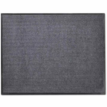 vidaXL Deurmat 90x60 cm PVC grijs, Verzenden, Nieuw