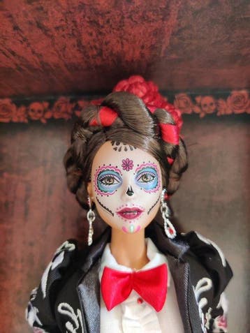 Mattel - Barbiepop Barbie X Benito Santos Dia de Muertos -, Antiek en Kunst