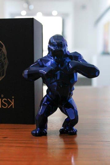 Richard Orlinski (1966) - Kong Spirit Blue edition