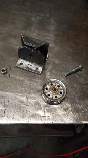 Rvs schijf met messing bus 75mm, Tuin en Terras, Verzenden, Nieuw