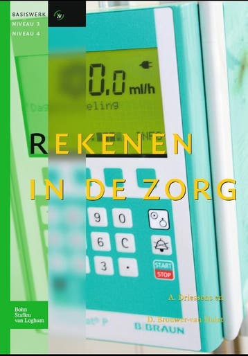 Rekenen in de zorg voor niveau 3-4 9789031390816, Verzenden, D. Brouwer-van Hulst