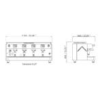 Espressomachine | DIADEMA OLD FASHIONED | RVS | Automatisch, Articles professionnels, Verzenden