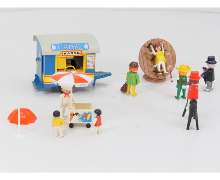 Playmobil 3545 Circus messenwerper 70% compleet #9590, Hobby en Vrije tijd, Modelbouw | Overige, Gebruikt, Ophalen of Verzenden