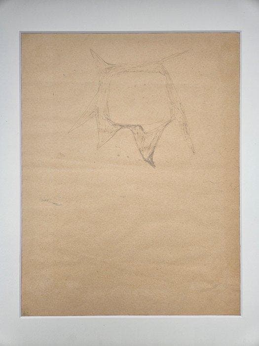 Lucio Fontana (1899-1968) - Studio per parete spaziale, Antiquités & Art, Art | Peinture | Moderne