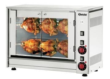 Kippengrill | P6 | 6 Kippen | 2 Spiesen | Elektrisch |, Zakelijke goederen, Verzenden, Nieuw in verpakking