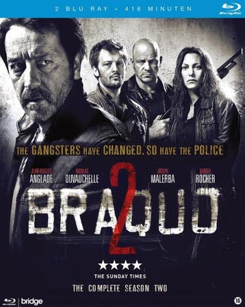 Braquo seizoen 2 (blu-ray tweedehands film), Ophalen of Verzenden, Nieuw in verpakking
