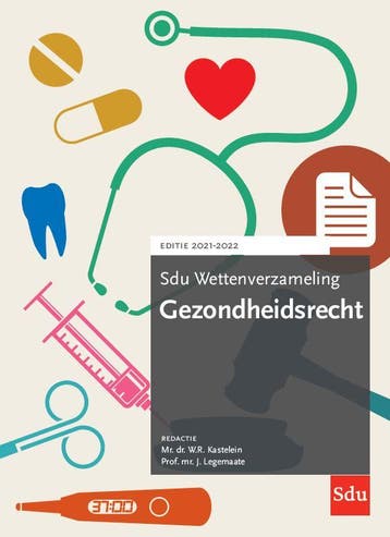 Sdu Wettenverzameling Gezondheidsrecht. Editie 2021-2022 /, Verzenden