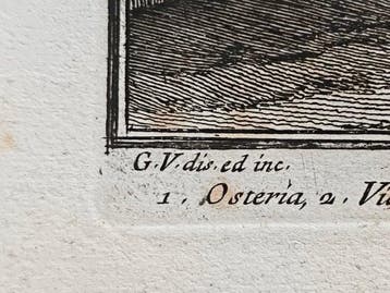 Italië - Rome; Giuseppe Vasi (Corleone, 1710 – Roma, 1782) -