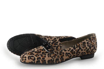 Jana Loafers in maat 39 Panter, Verzenden, Overige typen