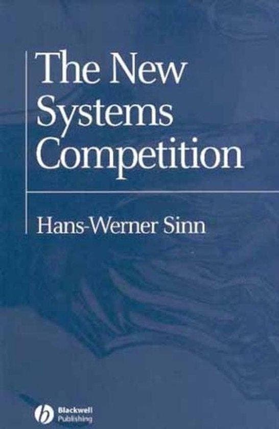 The New Systems Competition 9780631219521 Hans-Werner Sinn, Boeken, Taal | Engels, Gelezen, Verzenden