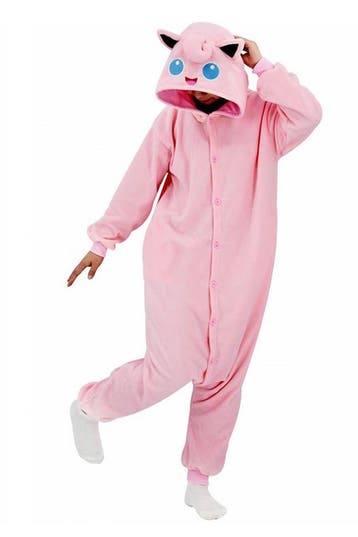 Onesie Jigglypuff Pokemon Pak Kostuum XS-S Huispak Pyjama, Ophalen of Verzenden, Nieuw