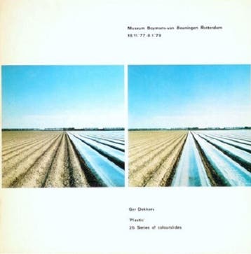 Ger Dekkers Museum Boijmans van Beuningen 1977-1978, Verzenden