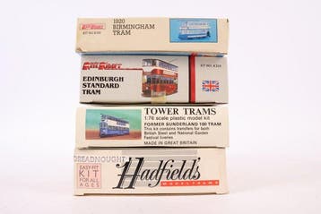Hadfields, Keil Kraft 1:72/1:76 - Modeltram (4) - Vier, Hobby en Vrije tijd, Nieuw