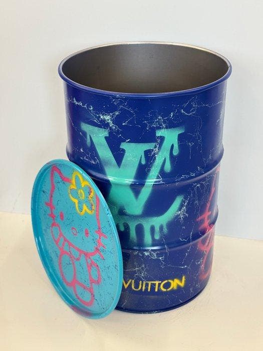 Rob VanMore - Barrel LV x Hello Kitty, Antiek en Kunst, Kunst | Schilderijen | Modern