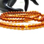 Natuurlijke hele steen Baltisch barnsteen 108 kralen Japa, Verzamelen